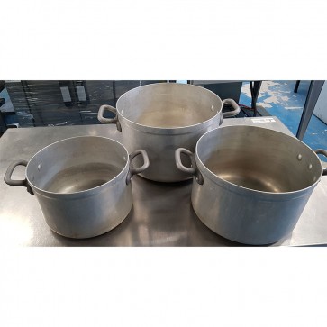 Set of 3 Cooking Pots