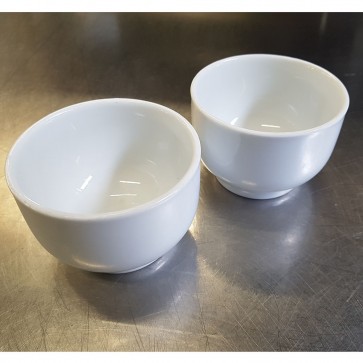 Set of 2 Small Ceramic Sauce Serving Bowls