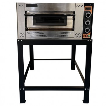 Italinox Prisma G6 Gas Pizza Oven with Stand and Accessories Included