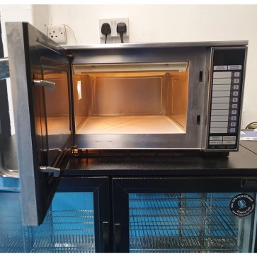 sharp 1900w r 23am commercial microwave 4