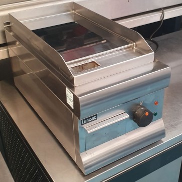 used lincat gs3 c hard chrome plate griddle 4