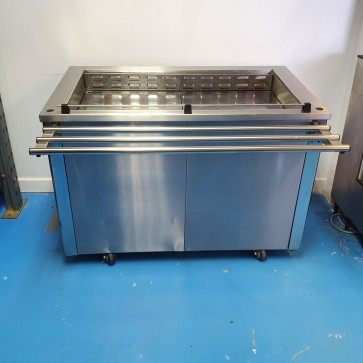 used moffat cold food service counter 2