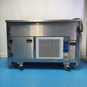 used moffat cold food service counter 5