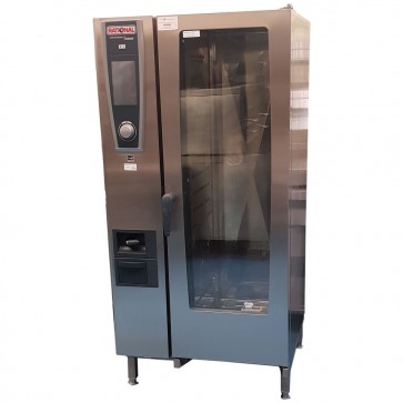 Used Rational 20 Grid White Efficiency SCC Combi Oven, Gas