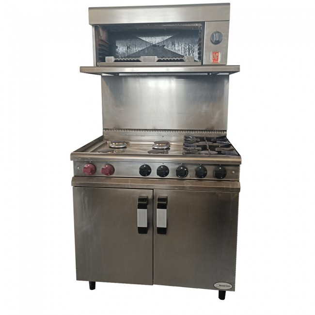 Moorwood Vulcan 6 burner oven with Falcon Salamander Just In