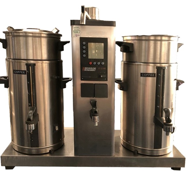 BRAVILOR BONAMAT B10 HW 2 X10L BULK BREW COFFEE FILTER AND HOT WATER