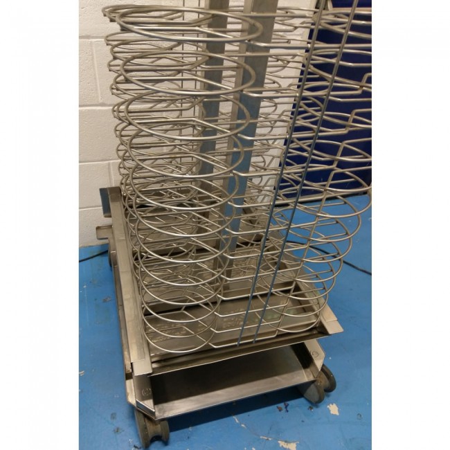 Used Rational Mobile Plate Rack 120 Plate