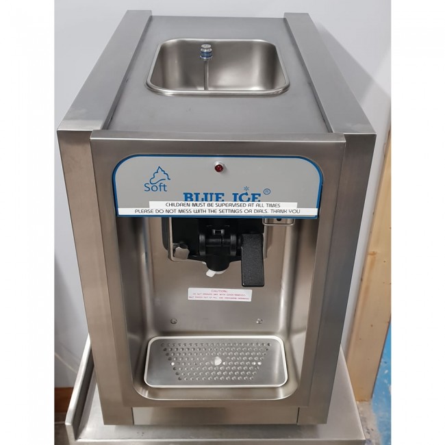 Blue ice ice outlet cream machine