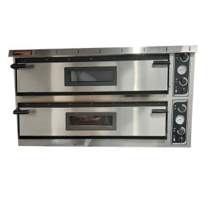 Italinox Twin Deck Electric Pizza Oven With Stand 
