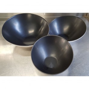 Steelite Black and Cream Dish Set