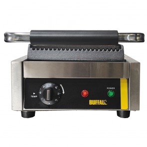 Buffalo Ribbed Contact Grill - CD474-02