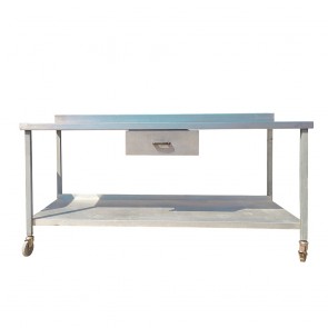 183cm width Stainless steel table 