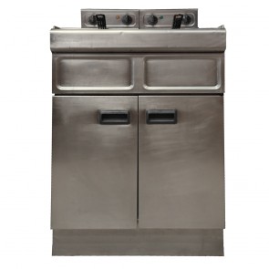 Chrome Electric Free Standing Fryer