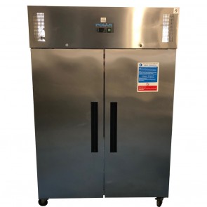 Polar G-Series Upright Double Door Freezer 1200Ltr G595 Single Phase