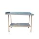120cm width Stainless steel table 